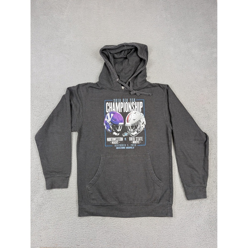 Northwestern Wildcats‎ Ohio State Buckeyes Hoodie Mens Small NCAA Football 2018